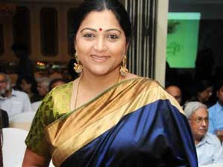 కనిమొళికి ఖుష్బూ బాసట