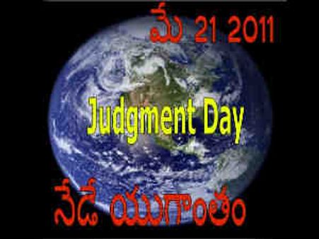 బైబిల్ ప్రకారం నేడే యుగాంతం: అమెరికాలో భారీ ఎత్తున ప్రచారం