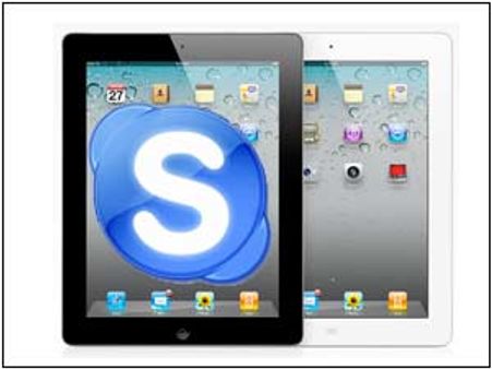 ఐప్యాడ్ వీడియో చాటింగ్ కోసం స్కైపీ కొత్త అప్లికేషన్