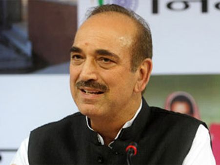 ఆజాద్‌కు విభజన సెగ, విజయవాడ పర్యటన రద్దు