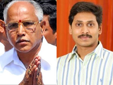 గాలి మైనింగ్: ఇటు జగన్, అటు యడ్డీ
