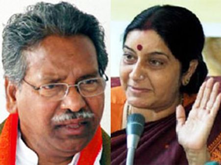 సుష్మా స్వరాజ్ వర్సెస్ కావూరి?