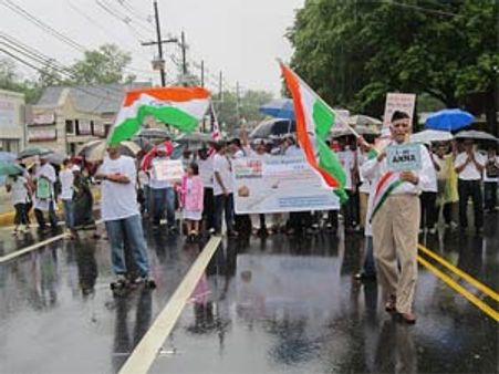 అమెరికా నగరాల్లో భారత్ మాతా కీ జై