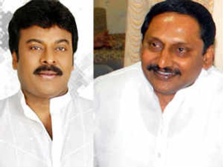 సిఎం కిరణ్ కుమార్ రెడ్డికి చిరంజీవి భయం