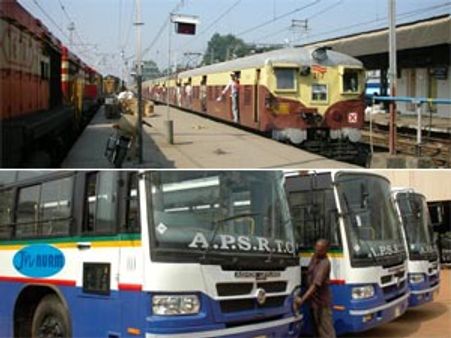 27 రోజుల తర్వాత రోడ్ల పైకి ఆర్టీసి బస్సులు