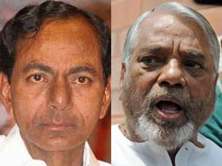 తెలంగాణ ఇష్యూ: కెకె ట్రాప్‌లో కెసిఆర్