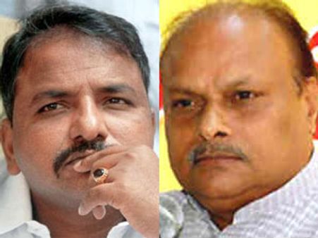 అద్వానీపై సమైక్యవాదుల ధ్వజం, దిష్టిబొమ్మ దగ్ధం