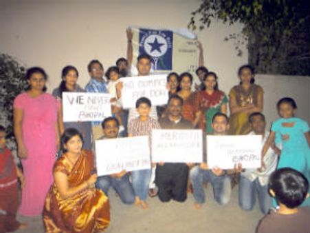 డో కెమికల్స్‌తో డీల్‌పై ఎన్నారైల నిరసన