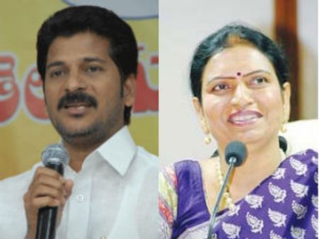 రేవంత్ రెడ్డి, మంత్రి డికె అరుణ మధ్య తిట్లపురాణం