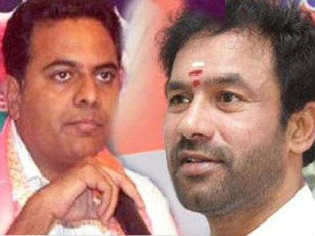 జగన్ చుట్టూనే 'తెలంగాణం': కిషన్‌రెడ్డి వర్సెస్ కెటిఆర్