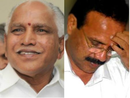 నవ్విన యడ్డీ!: సదానంద రాజీనామా, సిఎంగా శెట్టార్