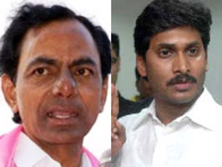 కెసిఆర్‌కు జగన్ సవాల్: కెటిఆర్ కోటలో అడుగు