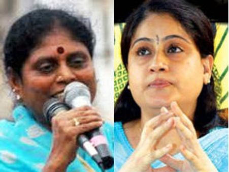 అర్థం చేస్కొండి:విజయమ్మ, తరిమికొట్టాలి.. రాములమ్మ