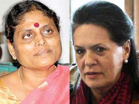 వైయస్ విజయమ్మ సోనియాను కలిశారా?