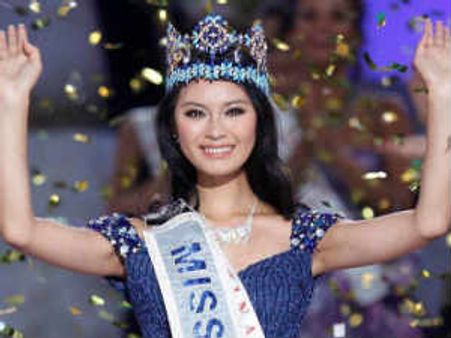 మిస్ వరల్డ్ చైనా సుందరి, మన వన్యాకు 7వ స్థానం