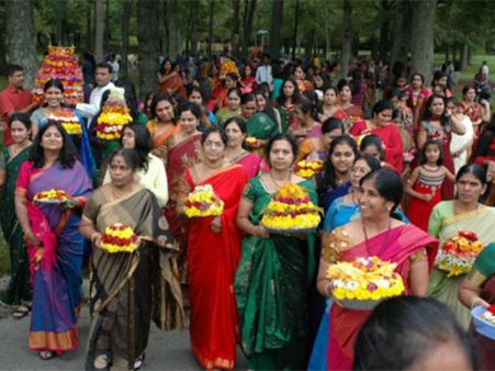 న్యూజెర్సీలో బతుకమ్మ సంబరాలు