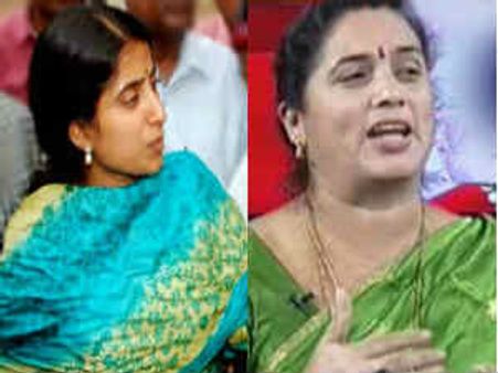 భారతికి శోభ సవాల్: ఆరోగ్యం జాగ్రత్త.. బాబుకు మంత్రి