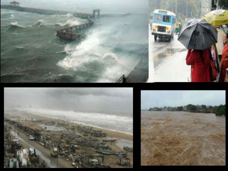 వరదలో చిక్కి ఆర్తనాదాలు: లోయలోకి ఒరిగిన రైలింజన్స్