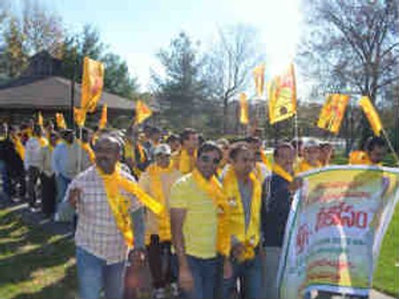చంద్రబాబుకు ఎన్నారైల సంఘీభావం 