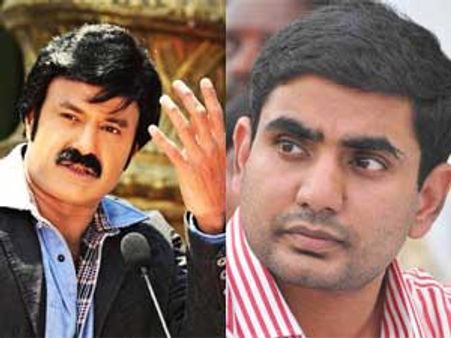 వారసుడిపై నిర్ణయం: బాలకృష్ణ, వెంట లోకేష్, రోహిత్