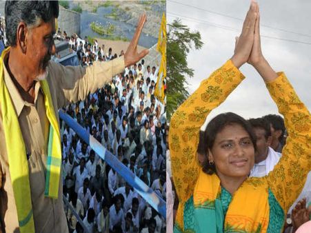 మెదక్‌లో బాబు, పాలమూరులో షర్మిల పాదయాత్ర