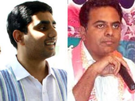 ట్వీట్స్: బాలకృష్ణను అడుగు.. లోకేష్‌కు కెటిఆర్ కౌంటర్