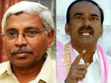 మండలికి నో: కోదండరామ్, మోకాళ్లపై...: బాబుపై ఈటెల