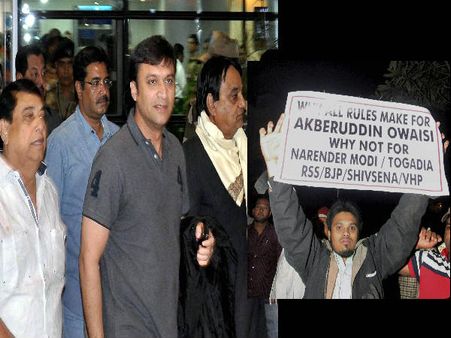 హేట్ స్పీచ్: నిర్మల్‌కు అక్బరుద్దీన్, 36 కేసులు