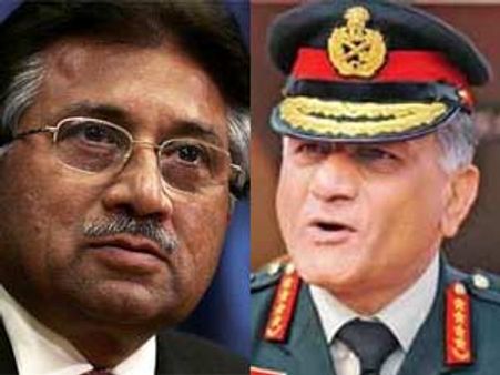 ముషార్రఫ్ హద్దు దాటారు: ధైర్యానికి వికె సింగ్ ప్రశంస