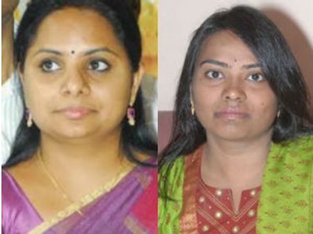 జైల్‌కు పంపేందుకే: సుష్మిత, శంకరన్నను కల్సిన కవిత