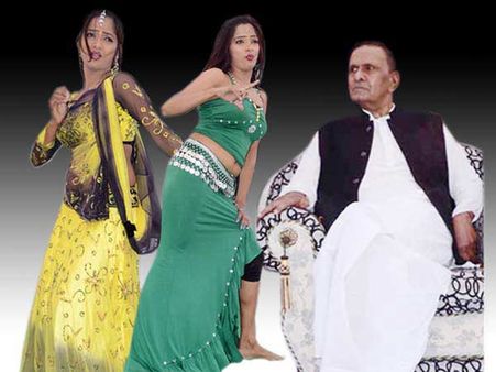 బార్ గర్ల్స్ డ్యాన్స్‌లతో కేంద్ర మంత్రి జన్మదిన వేడుక