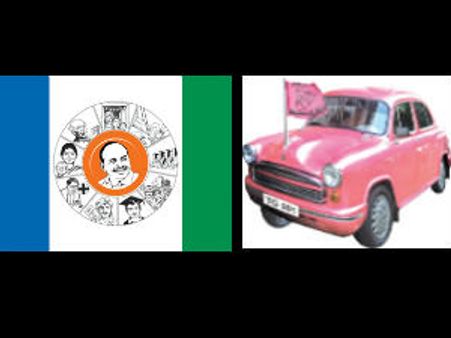  జగన్‌ పార్టీకి తెరాస షాక్: కాంగ్రెసుతో కలిసి హైడ్రామా