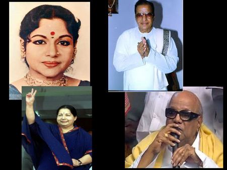 ఆరుగురు సౌత్ సిఎంలతో నటించిన మేటి నటి(పిక్చర్స్)