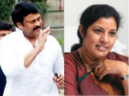 పురంధేశ్వరికి అసమ్మతి సెగ: వెనక చిరంజీవి?