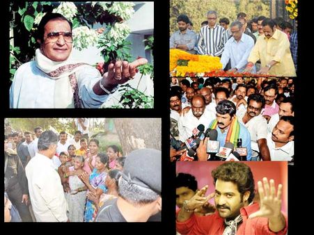 చెల్లాచెదురు: నారా వర్సెస్ నందమూరి (పిక్చర్స్)