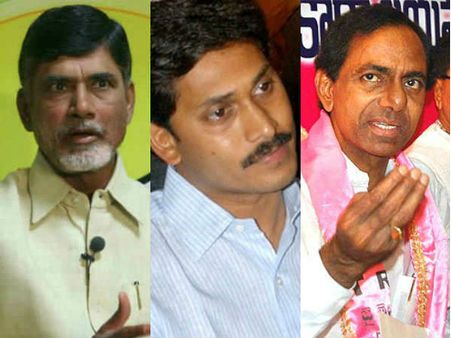 రథసారథిగా కెసిఆర్: జగన్, బాబులు కౌరవులుగా...