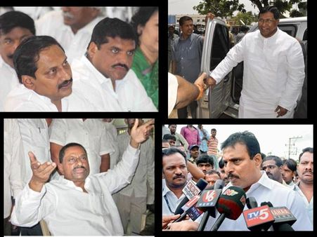 బంగారు తల్లి: కిరణ్ రెడ్డికి మంత్రుల సెగ (పిక్చర్స్)