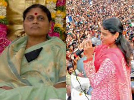 విజయమ్మ దీక్ష వెలవెల, షర్మిల యాత్ర పలుచన?