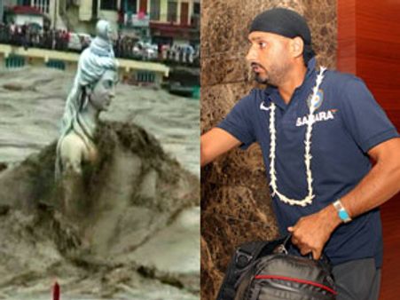 వరదల్లో తెలుగువారు, భజ్జీ కూడా: రక్షించాలని ట్వీట్