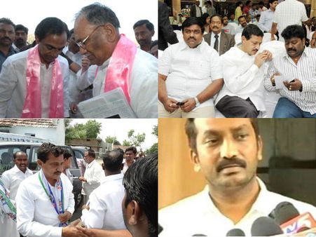 కెసిఆర్: పాత మిత్రులే కొత్త శత్రువులు (పిక్చర్స్)