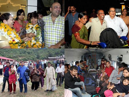 ఫొటోలు: బయటపడడం అద్భుతమే, వారే హీరోలు