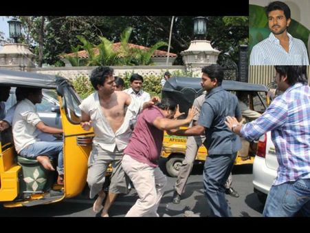 టెక్కీలతో గొడవ: రామ్ చరణ్ తేజ అబద్ధాలు?