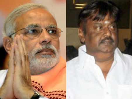 కనిమొళి ఎఫెక్ట్: మోడీకి విజయకాంత్ జై కొట్టనున్నారా?