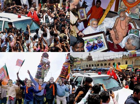 పిక్చర్స్: ఒడిషాలో మోడీ వేవ్, రాజకీయేతరమే...