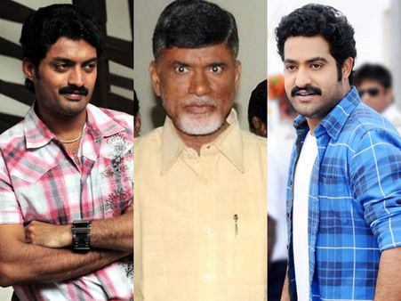 ఎన్టీఆర్ దూరం: చంద్రబాబుకు కళ్యాణ్ రామ్ చేరువ?