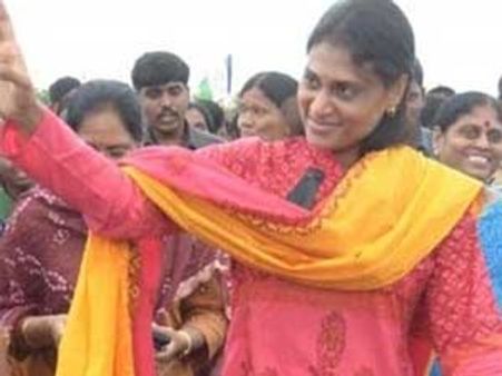 షర్మిల యాత్ర: సెక్యూరిటీ దాడి, యువకుడికి గాయాలు