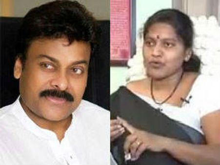 చిరంజీవి వస్తే రాళ్లతో కొట్టండి: టిపై శోభారాణి నిప్పులు