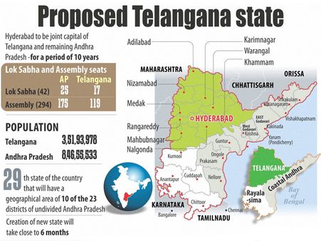 టీపై ఆగని కేంద్రం: సోమవారం షిండే ప్రకటన