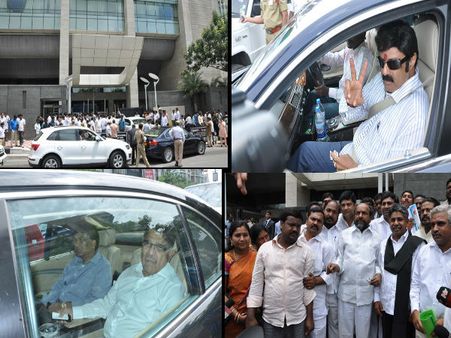 ఫొటోలు: నరేంద్ర మోడీతో భేటీకి ఇలా క్యూ...