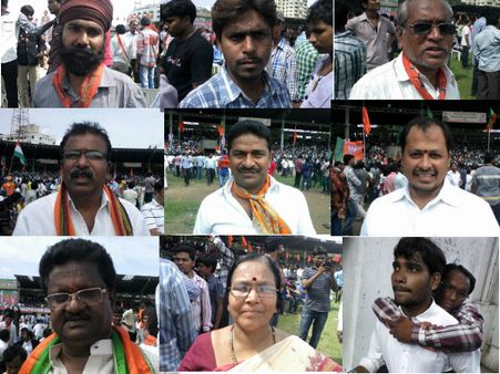 మోడీ సభకు లక్షా20 వేల మంది యువకులు నమోదు